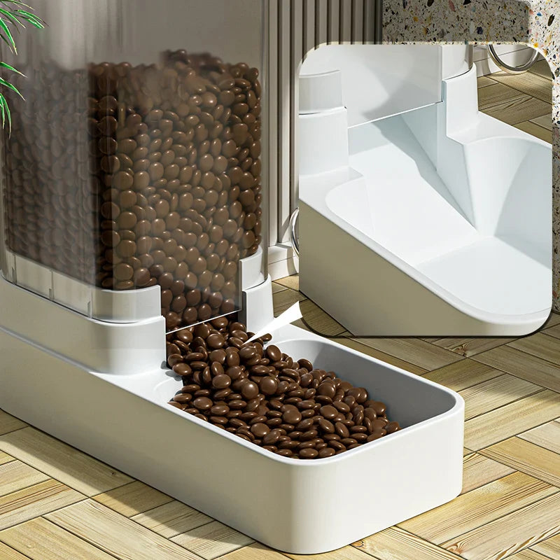 HOOPET Dog Feeder Cat/Dog Automatic Feeding| Water Bowl