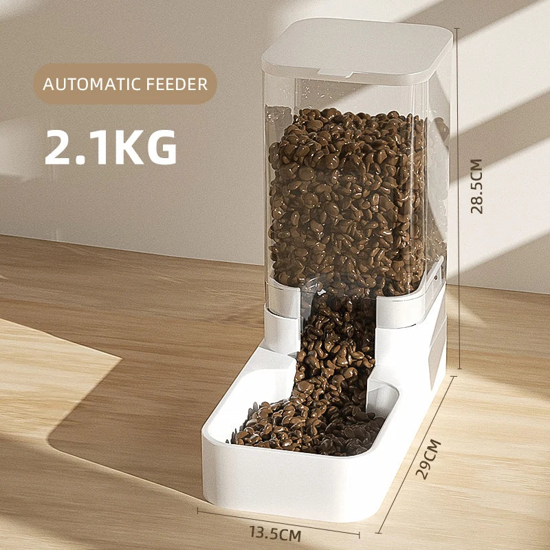 HOOPET Dog Feeder Cat/Dog Automatic Feeding| Water Bowl