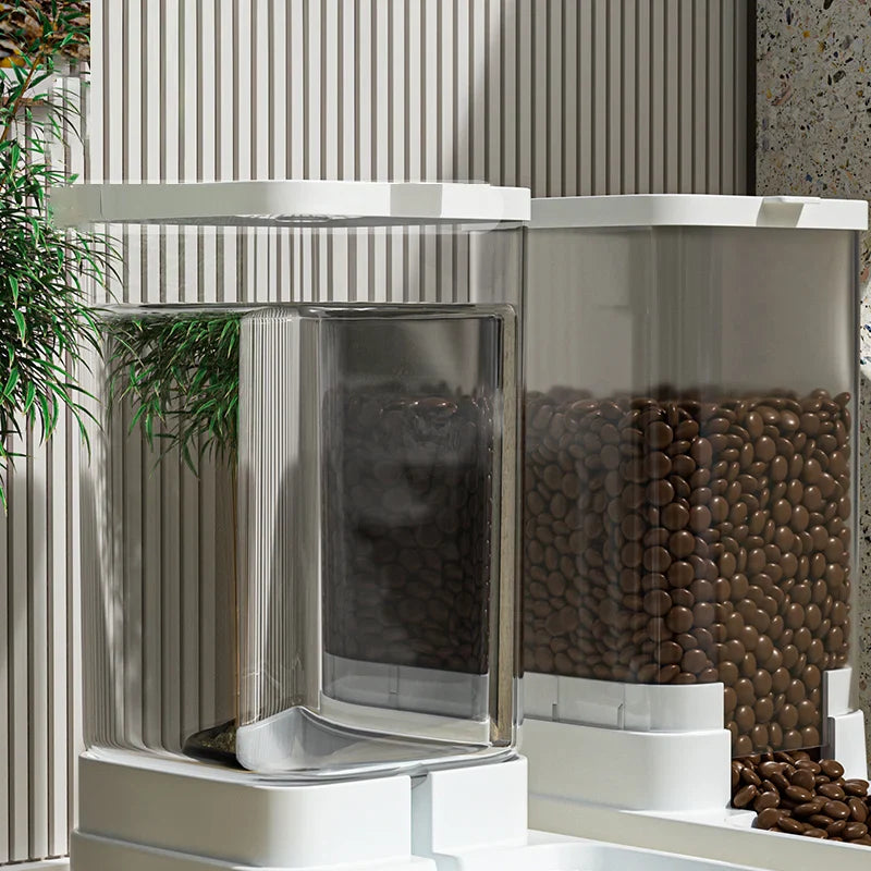 HOOPET Dog Feeder Cat/Dog Automatic Feeding| Water Bowl