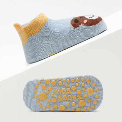 Kids Cotton Non-Slip Socks