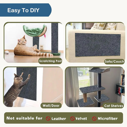 Wall Self-Adhesive Anti Cat Scratch Sofa Board