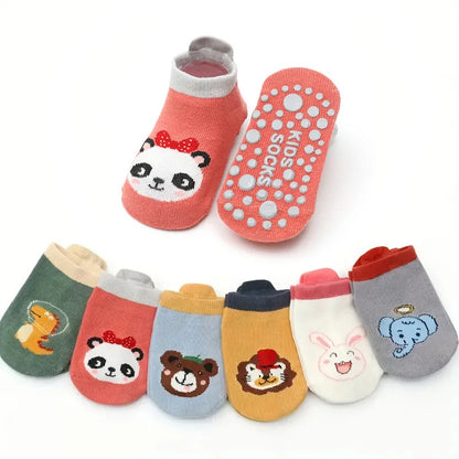 Kids Cotton Non-Slip Socks