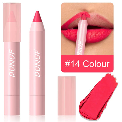 18-Colors Lipstick Pencil Waterproof