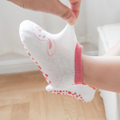 Kids Cotton Non-Slip Socks