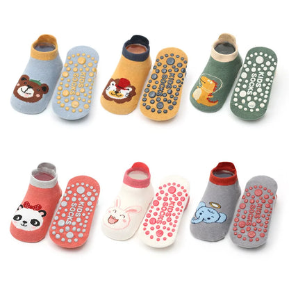 Kids Cotton Non-Slip Socks